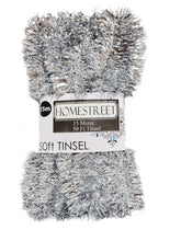 Load image into Gallery viewer, Very Long Silver Christmas Tinsel, 50 Foot 15 Meter Xmas Holiday Home Office Decoration