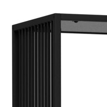 Load image into Gallery viewer, Strington Large Bookcase Shelf Unit Black Metal With 5 Shelves 120x35x185cm