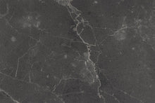 Load image into Gallery viewer, Strington Spacious Side Table Ideal Height Black Metal Legs Marble Look Wooden Top 63cm