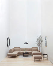 Load image into Gallery viewer, Tipton Coffee Table With Hidden Storage Smoked Glass Black Metal Frame 75x45cm