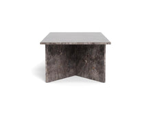 Load image into Gallery viewer, Vega Lavish Marble Coffee Table In Grey Rectangle Top 140x70cm