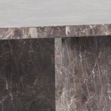 Load image into Gallery viewer, Vega Lavish Marble Coffee Table In Grey Rectangle Top 140x70cm