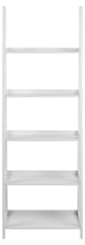 Load image into Gallery viewer, Wally Large Wooden Step Bookcase Storage Shelf Unit In White 63x40x180 cm