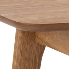 Load image into Gallery viewer, Close-up of a wooden side table with a white background