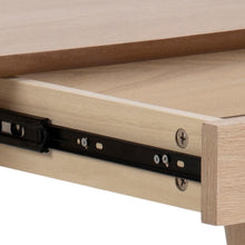 Load image into Gallery viewer, Woodstock White Oak Office Desk Bureau With Drawer 105x45m