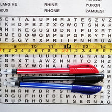 Load image into Gallery viewer, Wordsearch Puzzle Book Large Text Writing A4 Word Search Vol 1 Or 2 With Free Pen