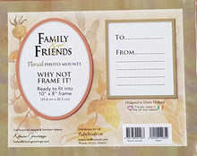 Load image into Gallery viewer, Dad And Me Floral Memory Mount Gift With A Beautiful Verse Poem And Space For Photo