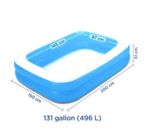 Load image into Gallery viewer, Giant Paddling Pool 2m x 1.5m x 50cm