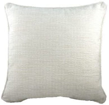 Load image into Gallery viewer, Luxury Thick Chenille Savannah Cushion 17" Piped Edge Square Cushion Cover and Polyester Inner made by Evans Lichfield