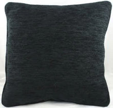 Load image into Gallery viewer, Luxury Thick Chenille Savannah Cushion 17" Piped Edge Square Cushion Cover and Polyester Inner made by Evans Lichfield