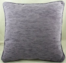 Load image into Gallery viewer, Luxury Thick Chenille Savannah Cushion 17" Piped Edge Square Cushion Cover and Polyester Inner made by Evans Lichfield