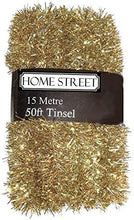 Load image into Gallery viewer, Extra Long 50ft Christmas Tinsel In Gold, Red Or Silver