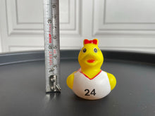 Load image into Gallery viewer, Cheerleader Ducks, Set of 4 Rubber Ducks With 4 Bright Uniforms Party Bags Games from Ducks in Disguise