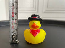 Load image into Gallery viewer, Cowboy Ducks, Set of 6 Rubber Rodeo Cowboy Ducks. 'Cowboy Ducks' from Ducks in Disguise