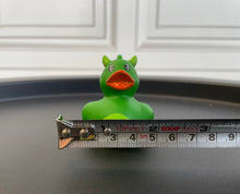 Load image into Gallery viewer, Dragon Ducks, Set of 4 Bright Fiery Dragon Rubber Ducks. 'Dragon Ducks' from Ducks in Disguise