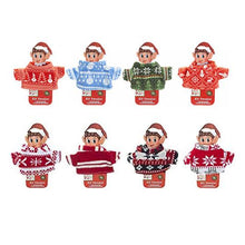 Load image into Gallery viewer, Christmas Jumpers for your Elf, Elves Behaving Badly Chrismassy Sweater Top