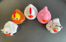 Load image into Gallery viewer, Farmyard Ducks, Set of 4 Farm Animal Rubber Ducks. 'Farmyard Ducks' from Ducks in Disguise