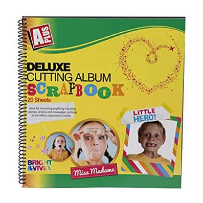 Deluxe Large Cutting Album Craft Scrap Book 40 Pages Ring Binder 30x27cm