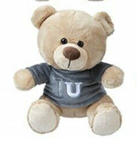 Load image into Gallery viewer, Adult Bad Manners Bear with Rude Slogan T shirt. 25cm Cute Teddy Bear with Naughty Words