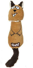 Load image into Gallery viewer, Crufts Squeaky Animal Shaped Chew Toy for Pets in 3 Designs - Fox, Raccoon, or Squirrel