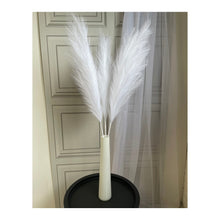 Load image into Gallery viewer, Large Faux Pampas Grass 6 Stems 115cm Tall Fluffy Artificial Dried Flower Décor Many Colours