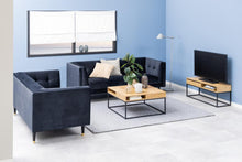 Load image into Gallery viewer, Willford Spacious Storage Coffee Table With Shelf And Drawer, Oak 80 cm