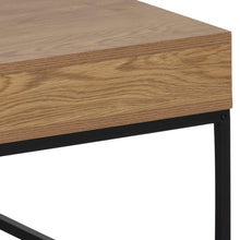 Load image into Gallery viewer, Willford Spacious Storage Coffee Table With Shelf And Drawer, Oak 80 cm