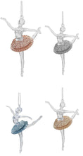 Load image into Gallery viewer, Beautiful Ballerina Christmas Tree Decoration Elegant Ballet Dancer Glitter Hanging Xmas Ornaments