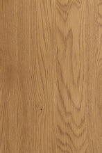 Load image into Gallery viewer, Amble Coffee Table In Brown Oak Melamine Finish And Metal Base 77cm