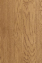 Load image into Gallery viewer, Amble Coffee Table In Brown Oak Melamine Finish And Metal Base 77cm
