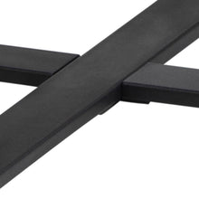 Load image into Gallery viewer, Amble Impressive Round Dining Table With A Black Melamine 110cm Marble Print Top And A Powder Coated Black Metal Solid Base