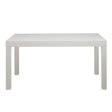 Load image into Gallery viewer, Angela White High Gloss Dining Table With Drawer, Quality Dining Furniture 150x80x76cm