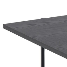 Load image into Gallery viewer, Angus Black Ash Melamine Coffee Table With Powder Coated Solid Metal Base
