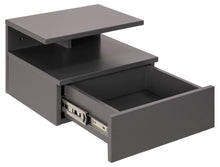 Load image into Gallery viewer, Ashlan Wooden Bedside Wall Table In Oak, Black, White Or Grey