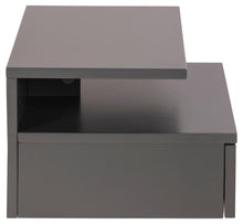 Load image into Gallery viewer, Ashlan Wooden Bedside Wall Table In Oak, Black, White Or Grey