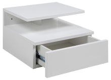 Load image into Gallery viewer, Ashlan Wooden Bedside Wall Table In Oak, Black, White Or Grey