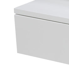 Load image into Gallery viewer, Ashlan Wooden Bedside Wall Table In Oak, Black, White Or Grey