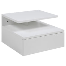 Load image into Gallery viewer, Ashlan Wooden Bedside Wall Table In Oak, Black, White Or Grey