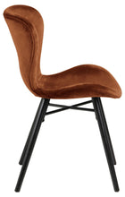 Load image into Gallery viewer, Beautiful Batilda Copper Brown Fabric Dining Chair, Set Of 2