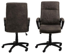 Load image into Gallery viewer, Brad Fabric Home Office Desk Chair With Brake Castors, Gas lift, Swivel And Tilt