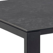 Load image into Gallery viewer, Brentford Dining Table With Glass Ceramic Top 200cm With Metal Base, Seats Up to 8 People