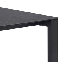 Load image into Gallery viewer, Brentford Dining Table With Glass Ceramic Top 200cm With Metal Base, Seats Up to 8 People