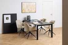 Load image into Gallery viewer, Brentford Dining Table With Glass Ceramic Top 200cm With Metal Base, Seats Up to 8 People