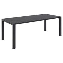 Load image into Gallery viewer, Brentford Dining Table With Glass Ceramic Top 200cm With Metal Base, Seats Up to 8 People