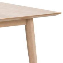 Load image into Gallery viewer, Century Dining Table Beautiful Oak White Pigmented 6 Seat 200x100x75.3 cm