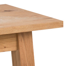 Load image into Gallery viewer, Stylish Chara Oak Bench Oil Treated Modern Dining Furniture Range 110x38x46