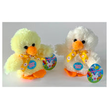 Load image into Gallery viewer, Chirping Chick Toy, Super Cute Fuzzy Soft Fur and Felt Yellow Chicks with Chirping Sound