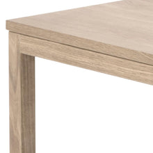 Load image into Gallery viewer, Cornus Square White Oak Coffee Table Versatile Designer Set 70 cm