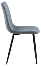 Load image into Gallery viewer, Delmy Dining Chairs In Comfort Fabric Grey, Set Of 4, Next Day Delivery