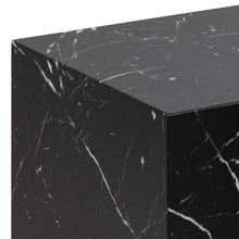 Load image into Gallery viewer, Dice Dadi Designer Coffee Table Set In Black Marble Large Square Display Units